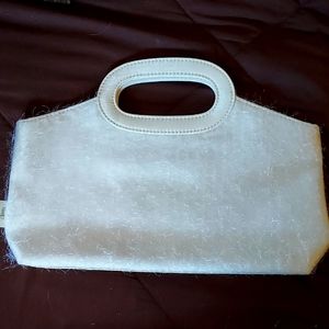 White/Ivory evening bag